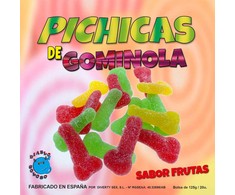 Diablo Goloso Fruit Gummies Pichitas with Sugar 120g - Party Edition