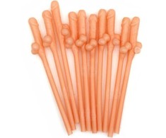 DIABLO PICANTE Set of 10 Themed Party Straws - Fun Shaped, Multicolor
