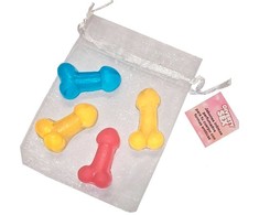 Diablo Picante Mini Scented Soaps Set - 4 Colorful Party Accessories