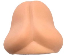 Diablo Picante Stress Relief Toy Nude - Ultra-Soft Rubber, 7.5 cm