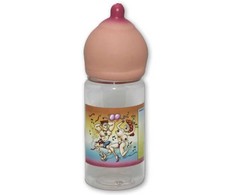 Diablo Picante Party Bottle 360ml, Skin Tone, Unique Shape, Reusable