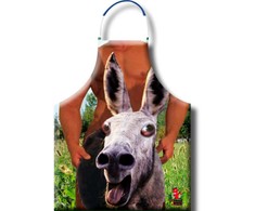 Diablo Picante Donkey Apron - Humorous Party Polyester Apron, Adjustable