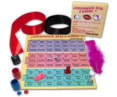 Diablo Picante Dare-Kiss-Truth Party Game Set, Complete Accessories