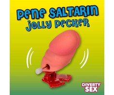 DIABLO PICANTE Wind-Up Jumping Party Toy - Fun Event Gadget, Eco-Friendly