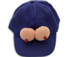 Mėlyna DIABLO PICANTE Mėlyna Cap - Fun Novelty Party Hat with 3D Motif
