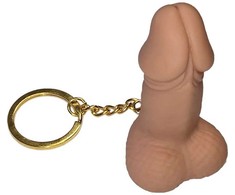 Diablo Picante Keychain - Flesh Tone, Fun Novelty Gift Priedas