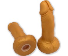 Diablo Picante Gold Party Piggy Bank 22.5cm - Bold Decorative Accent