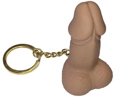 Diablo Picante Keychain Whistle - Flesh Tone, Soft Rubber, Musical Accent