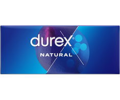 Durex Natural Comfort 144-Pack Latex Protective Covers, Easy-On Shape