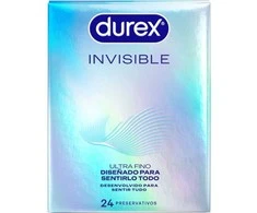 Durex INVISIBLE extra sensitive condoms 24 units