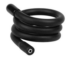 ElectraStim Recoil Flexible Electro Priedas - Shapeable Unipolar, 40 cm, Juodas