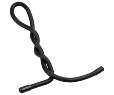 ElectraStim Recoil Flexible Electro Priedas - Shapeable Unipolar, 40 cm, Juodas