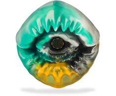 Mėlyna EPIC Arges Cyclops Intimate Silicone Device Mouth Design 180mm Mėlyna