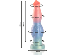 EPIC Cybersilicock Arion Remote Vibrating Silicone Model Rechargeable 25cm