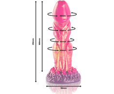 EPIC Cerberus Model Fire - Mythological Silicone Intimate Device 21.5cm