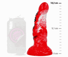 EPIC Agnis Crimson Fire Silicone Anatomical Model, 182mm, Raudona