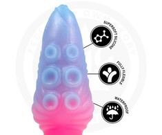 Mėlyna EPIC Hydrala Mystic Tides Silicone Intimate Device Mėlyna 198mm