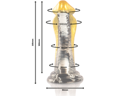 EPIC Cybersilicock Drakon Intimate Machine Geltona Cobra 205mm Silicone