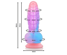 EPIC Empusa Guardian of Hades Silicone Model 18cm, Suction Base, Juodas