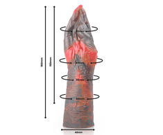 EPIC Lilith Silicone Intimate Device S - 16 cm, Myth-Inspired, Juodas