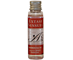 Extase Sensual Heat Effect Massage Oil Passion Fruit 35ml Travel Size