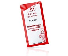 Extase Sensual Lollipop Massage Oil 10ml with Warming Effect &amp; Pheromones