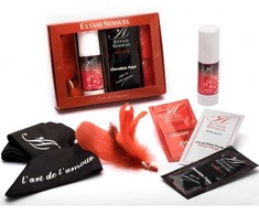Extase Sensual Voyage Sensuel Set - Sensual Care Travel Kit with Accessories