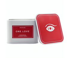 Eye of Love One Love Massage Candle 150ml - Citrus Rose &amp; Jasmine Aroma