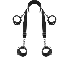 Fetish Submissive Bondage Fetish Submissive Master Set with 4 Neoprene-Lined Restraints, Adjustable