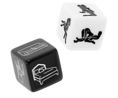 Fetish Submissive Dice Set - Playful Scenario &amp; Location Selector, Resin