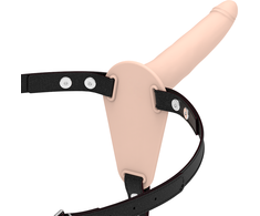 Fetish Submissive Harness Fetish Submissive Silicone Harness Flesh 15cm - Adjustable Comfort Fit