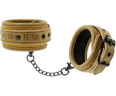 Fetish Submissive Origin Fetish Submissive Origen Vegan Leather Ankle Cuffs Neoprene Lining Juodas