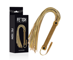 Fetish Submissive Origin Fetish Submissive Origen Vegan Leather Impact Whip 28cm Juodas