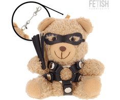 Rebel Fetish Submissive Ted Teddy Bear Model 2 - Collectible Plush with Harness