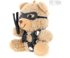 Rebel Fetish Submissive Ted Teddy Bear Model 2 - Collectible Plush with Harness