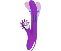 Rožinė Fun Function Bunny Funny Rotation 2.0 Intimate Machine, 24cm, Rožinė