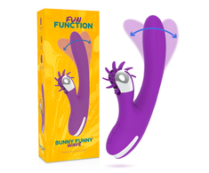 Fun Function Bunny Funny Wave 2.0 - Flexible Silicone Wave System, 24 cm