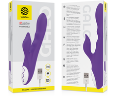 Galatea Galo Lilac Dual Motor Intimate Device with WatchMe Control, 21cm