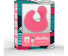 Happy Loky DuckyMania Rechargeable Silicone Finger Massager, Compact