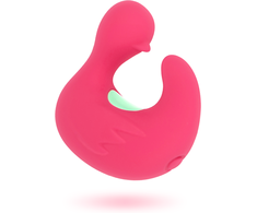Happy Loky DuckyMania Rechargeable Silicone Finger Massager, Compact