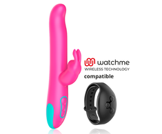 HAPPY LOKY Pluto Rotating Rabbit Intimate Device, Wireless, 24cm, Violetinė