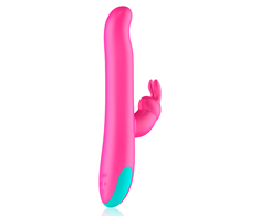 HAPPY LOKY Pluto Rotating Rabbit Intimate Device, Wireless, 24cm, Violetinė