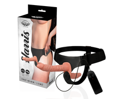 Harness Attraction Harris Dual System with Vibration 18 cm Juodas