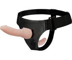 Harness Attraction Wayne Dual Attachment Intimate System 16.5 cm Juodas
