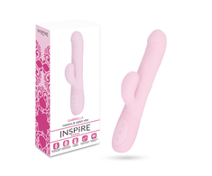 Rožinė INSPIRE SENSE Gabriella Rožinė Rotating Vibrator 12 Modes Atsparus vandeniui 24cm