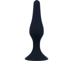 Intense Anal Toys Intense Anal Level 2 Silicone Plug 11.5 cm Juodas - Advanced Flexible Model