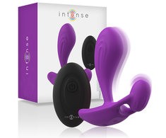 Intense Anal Toys Intense Shelly Remote-Controlled Silicone Anal Plug Violetinė Atsparus vandeniui