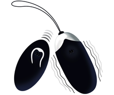 Intense Couples Toys INTENSE Flippy II Remote-Controlled Vibrating Egg, Juodas, 12 Modes