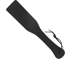 INTENSE FETISH Vegan Leather Impact Paddle 32.5cm Ergonomic Juodas