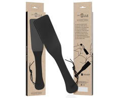 INTENSE FETISH Vegan Leather Impact Paddle 32.5cm Ergonomic Juodas